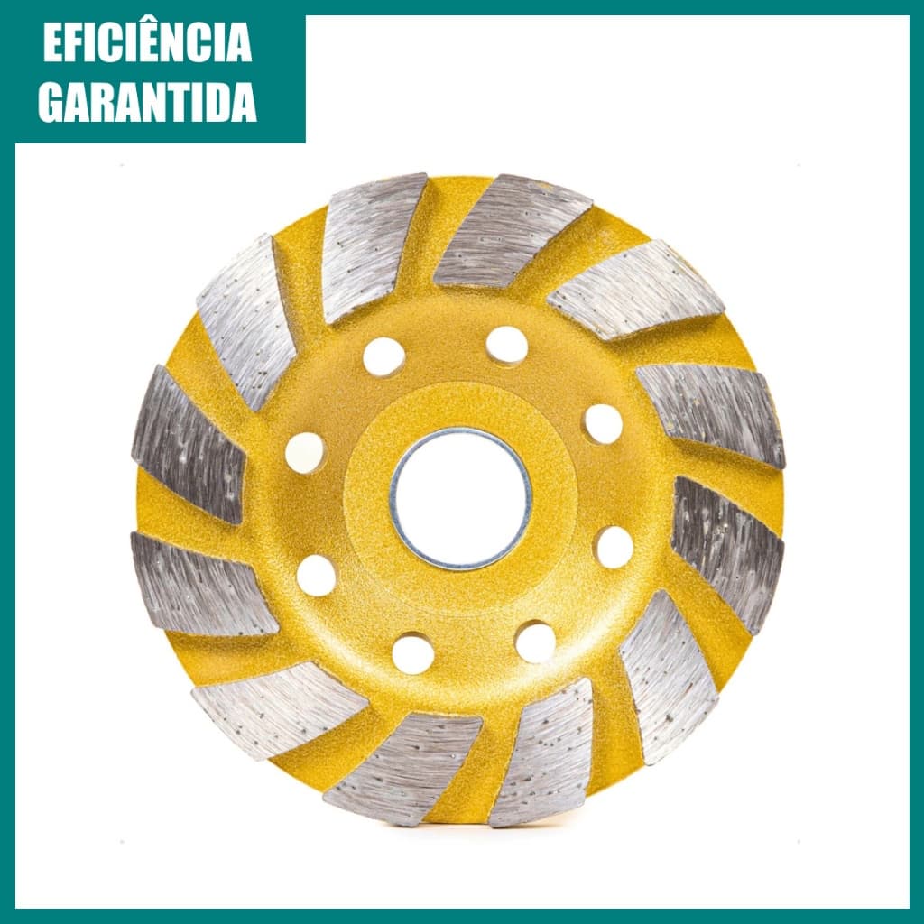 Disco Desbaste Diamantado Concreto Esmerilhadeira Mármore, Concreto, Telha