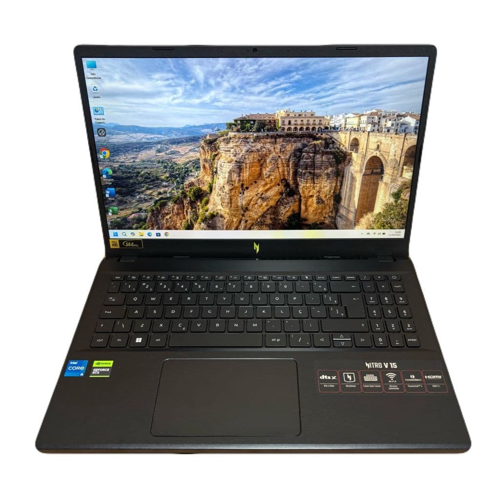 Notebook Gamer I5 13° 16gb Ddr5 M.2 512gb Rtx 2050 Vitrine