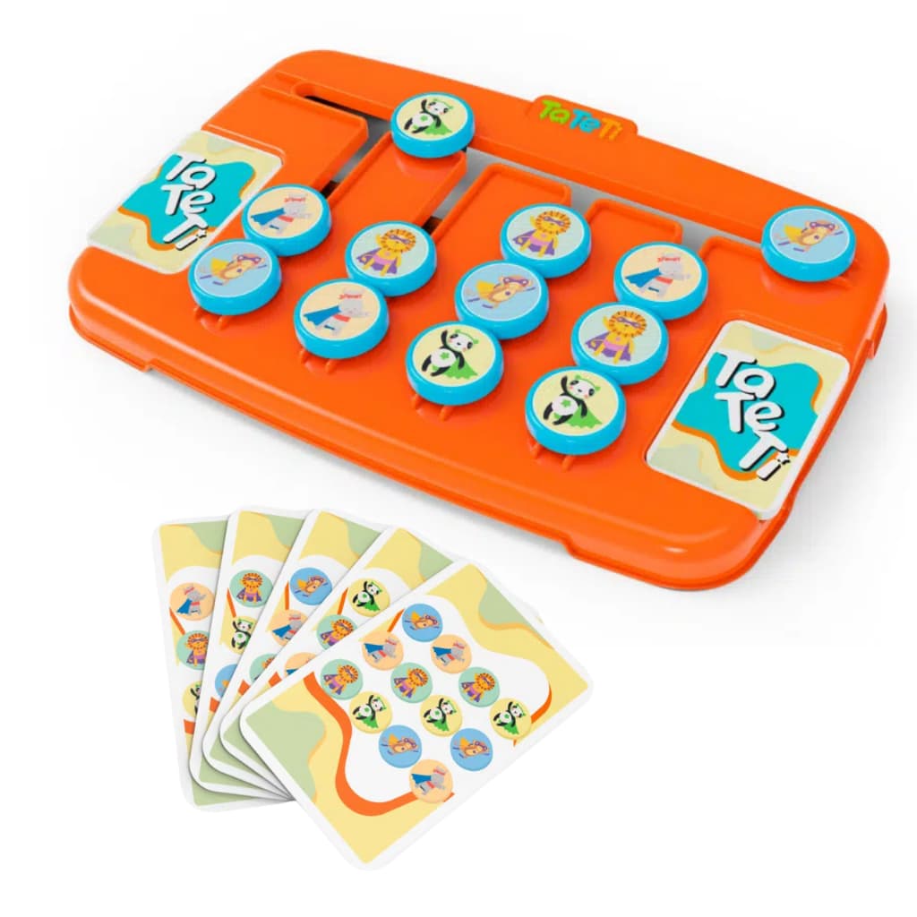 Brinquedo Jogo Lógica Infantil +3 Logic Fun Educativo Brinquedo de Raciocínio Sequencia Lógica Tateti