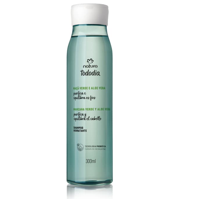 NATURA SHAMPOO HIDRATANTE TODODIA MAÇÃ E ALOE VERA