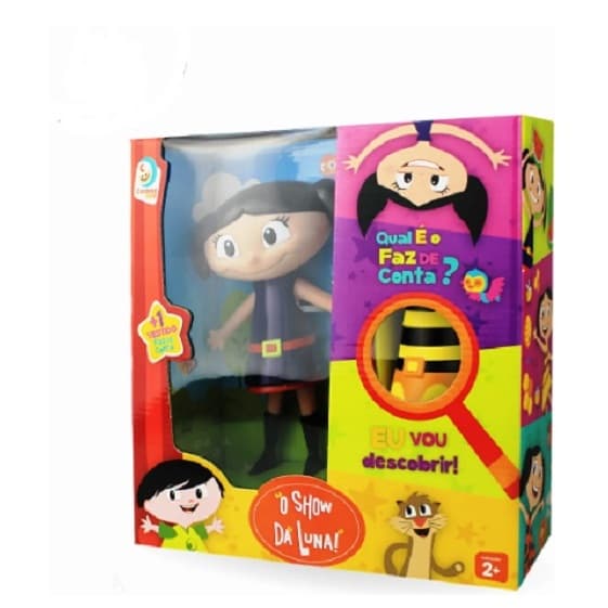 Boneca Luna Abelhinha - Articulada 20 cm - diversão garantida