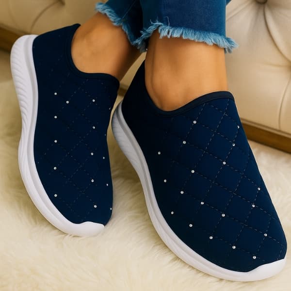 Tenis Meia Feminino Sapato Mulher Confortavel Lantejoula Leve Ideal Para Pesseios Menina Menino Chinelo Rasteira Papete