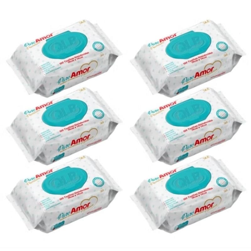 Kit 6 Unidades | Higiene Infantil, Ideal para Família