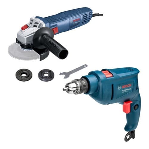 Kit Bosch 220v Esmerilhadeira GWS 700 + Furadeira GSB 450 RE