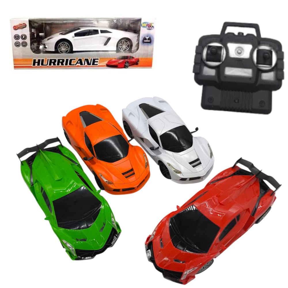 Carrinho de Controle Remoto Hurricane 7 Funções com Luzes Wellkids