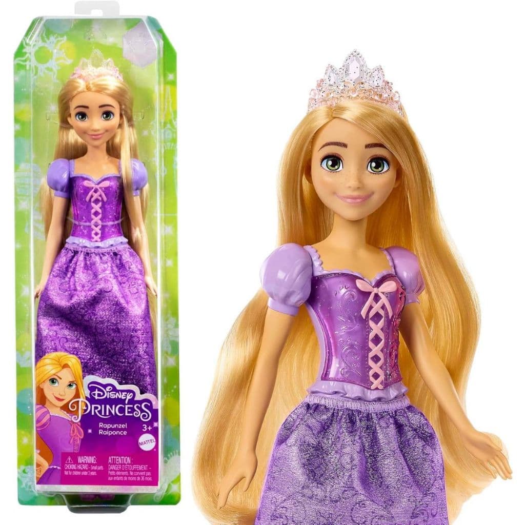 Boneca Articulada Rapunzel Princess Disney - Mattel