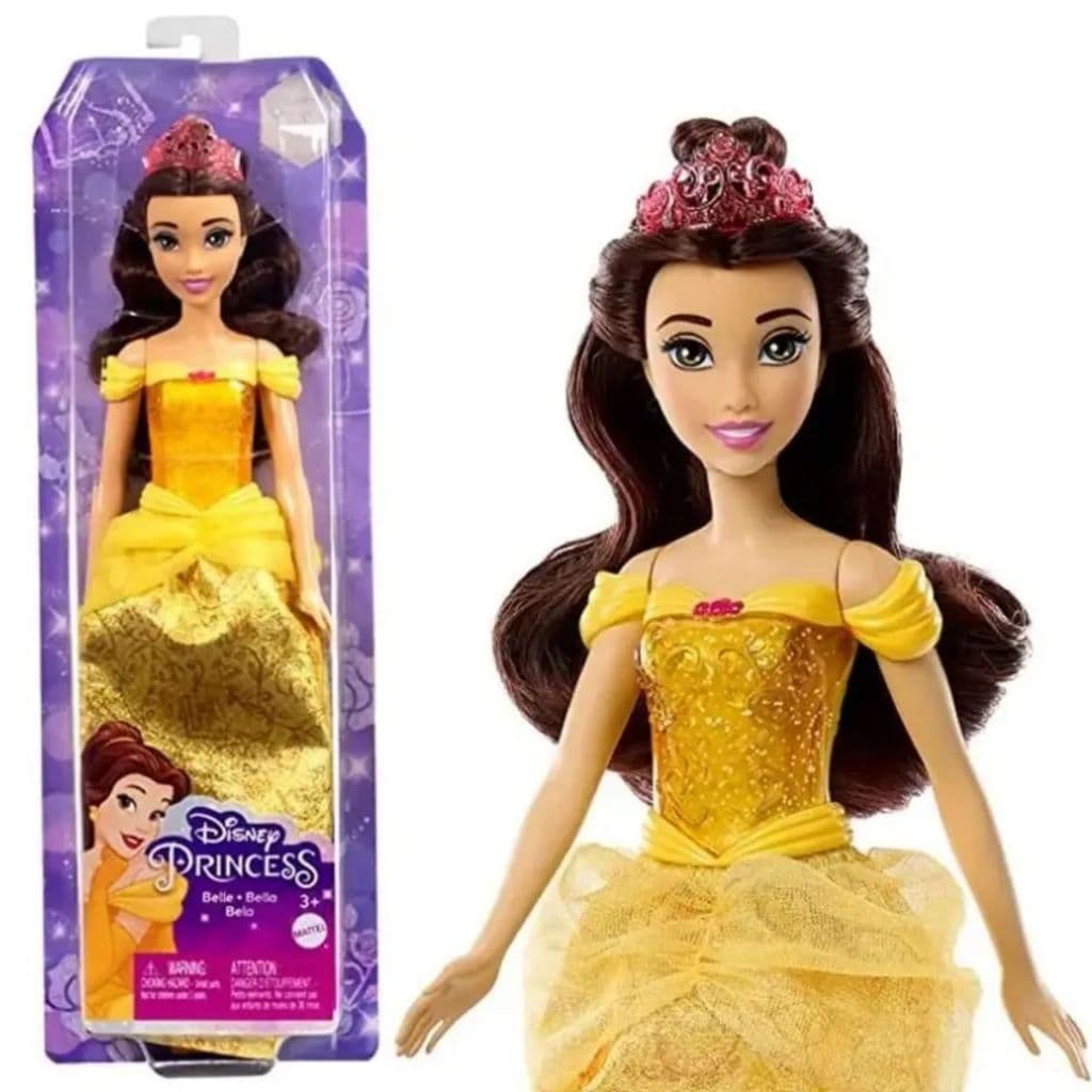 Boneca Articulada  Bela Disney Princess - Mattel