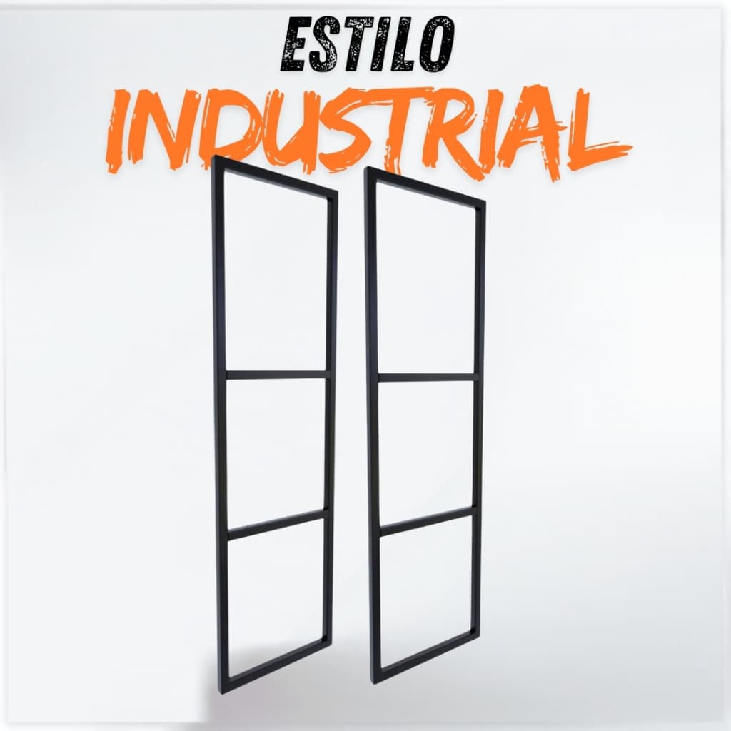 Suporte Prateleira Tripla Estilo Industrial Aço Parede Teto 2 Peças 95x29cm Promoção