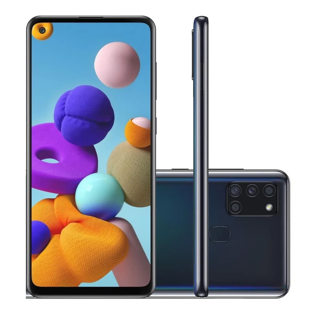 Samsung Galaxy A21S 4G 64GB 4GB Ram 6.5'' Câmera 48Mp