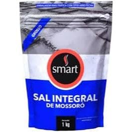 Sal Integral Mossoró Grosso Smart 1kg Sem Glúten
