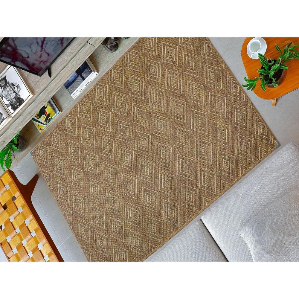 Tapete Sisal 1,50 X 2,00 Sala Quarto Escritório Hotel Moderno 100% Antiderrapante Pousada Hotel Promoção