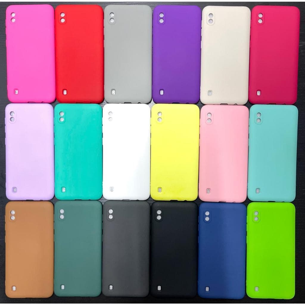 CAPINHA SILICONE AVELUDADA SAMSUNG A10
