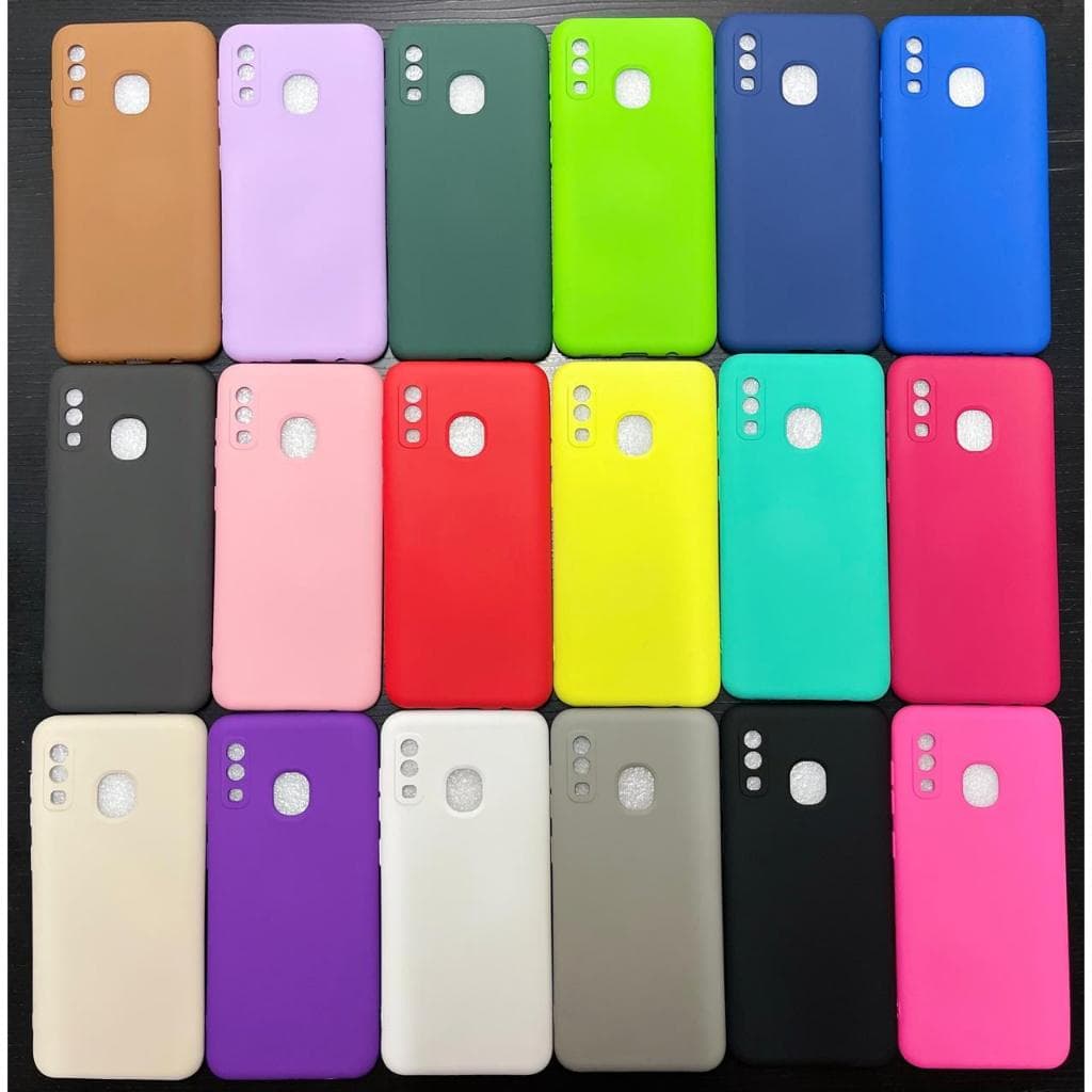 CAPINHA SILICONE AVELUDADA SAMSUNG A20/A30