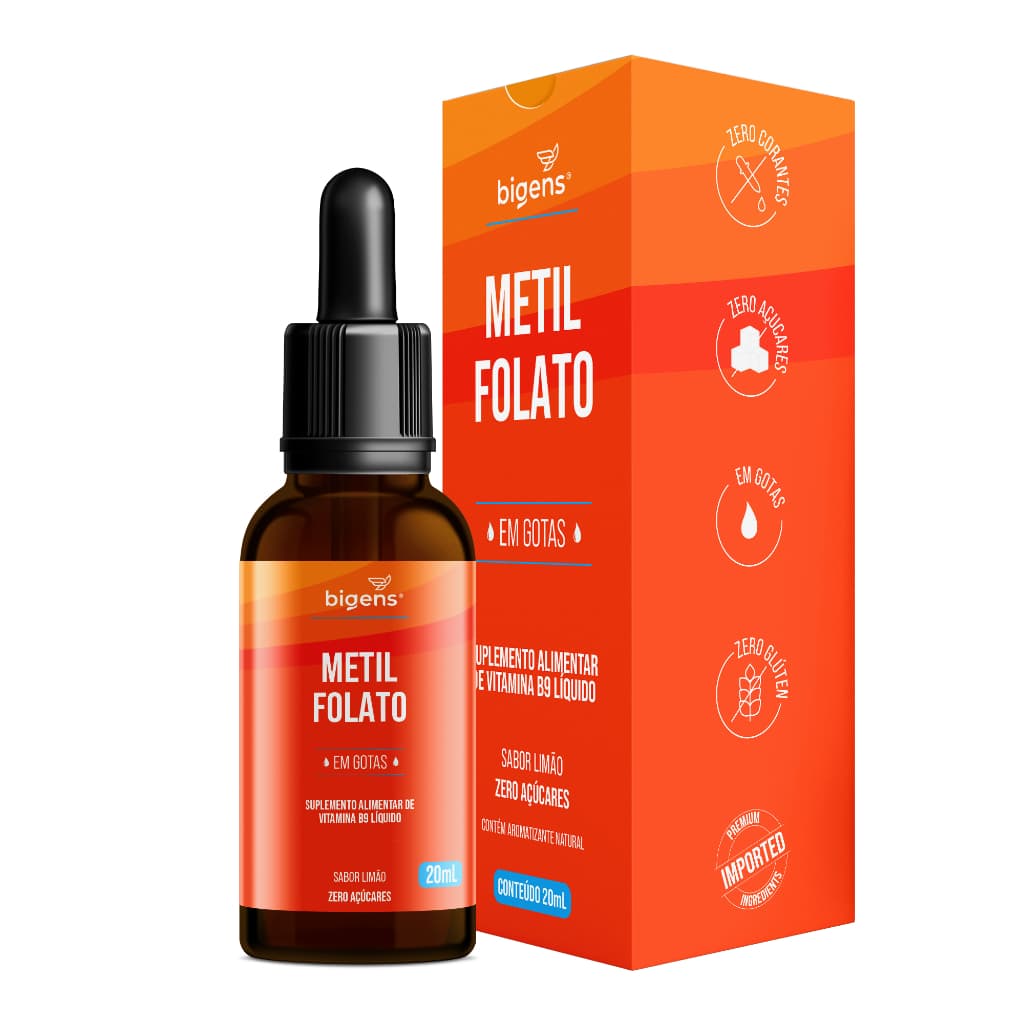BIGENS VITAMINA B9 METIL FOLATO METILFOLATO 20ML BIOGENS
