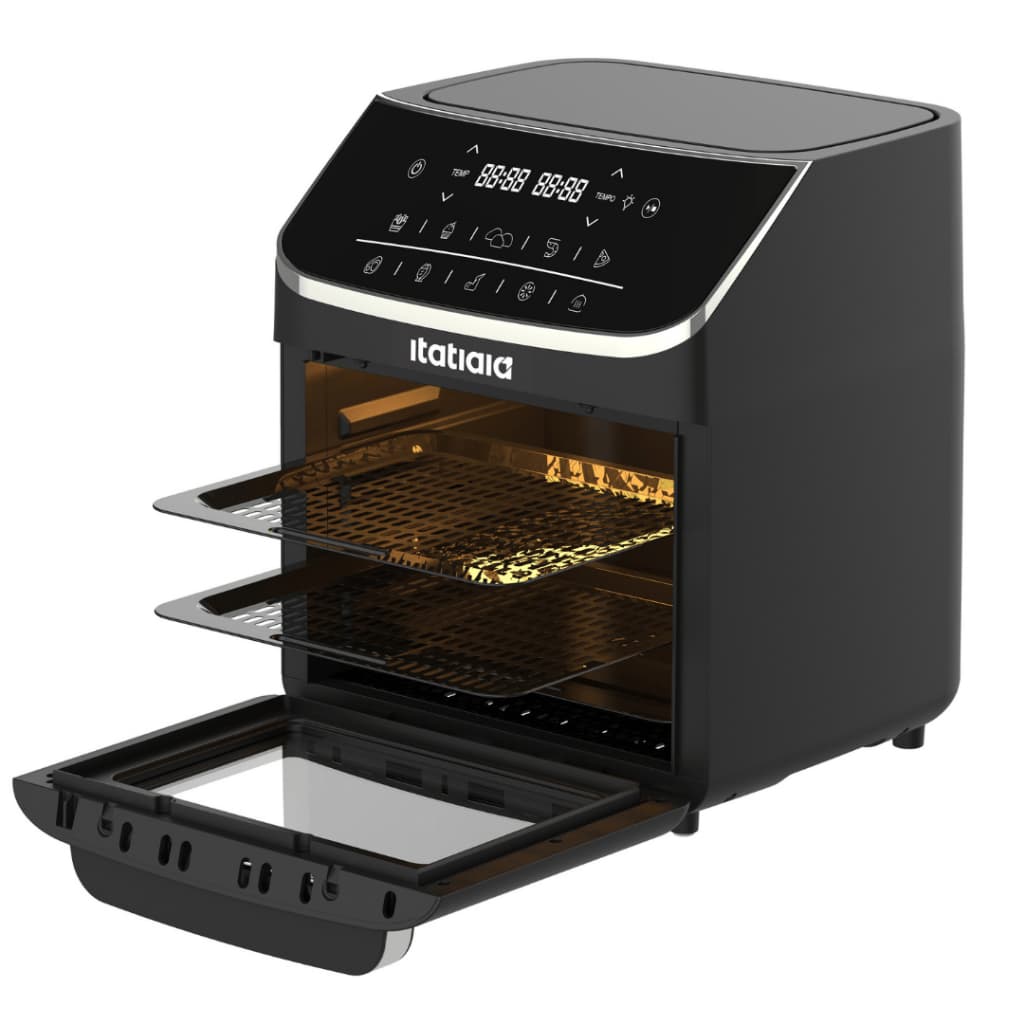Air Fryer Forno Digital 12L Itatiaia 2000W Fritadeira Elétrica Sem Óleo Touchscreen
