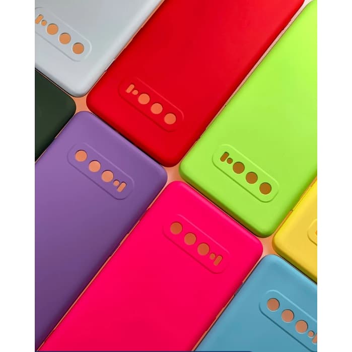 Capa Capinha Para-SAMSUNG S10 Plus  - Samsung Silicone Aveludado  POR DENTRO