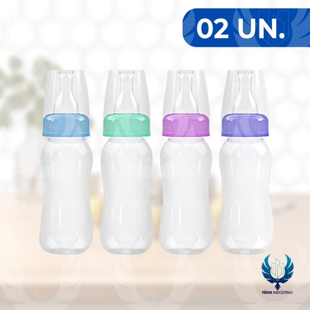 Mamadeira Mamita 150ml 02 unidades com Bico de Silicone – REF 258