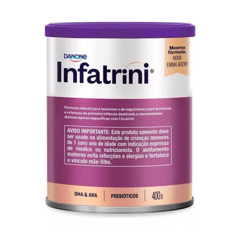 Infatrini 400g - Fórmula Infantil Danone Neutro