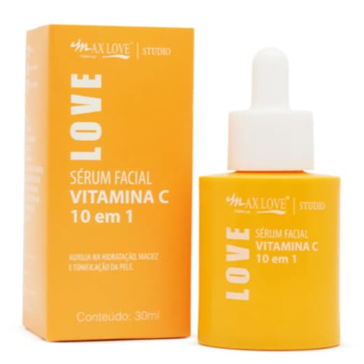 *PROMOÇÃO* Sérum Facial Vitamina C 10 em 1 Max Love 30ml - Validade 11/2027