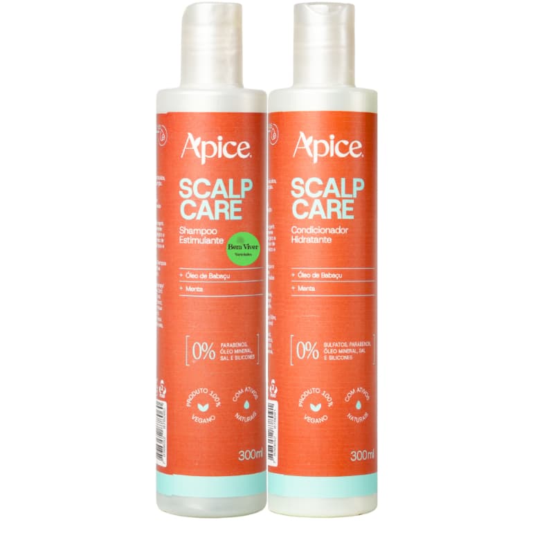 Kit Apse Scalp Care Shampoo + Condicionador - Estimulante Hidratante e Condicionante