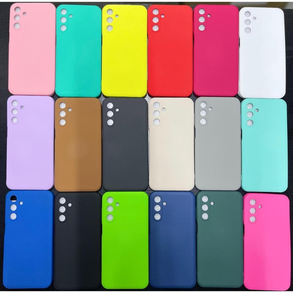 CAPINHA SILICONE AVELUDADA SAMSUNG M15 / A15