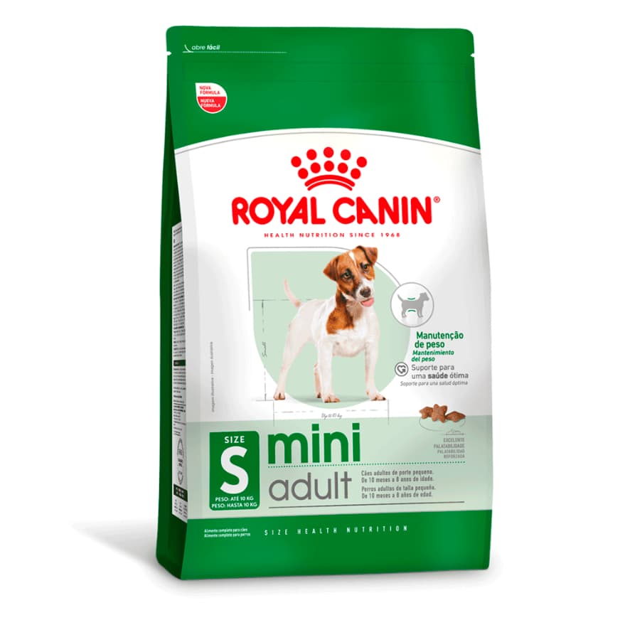 Ração Royal Canin Mini Adult Cães Adultos de Pequeno Porte