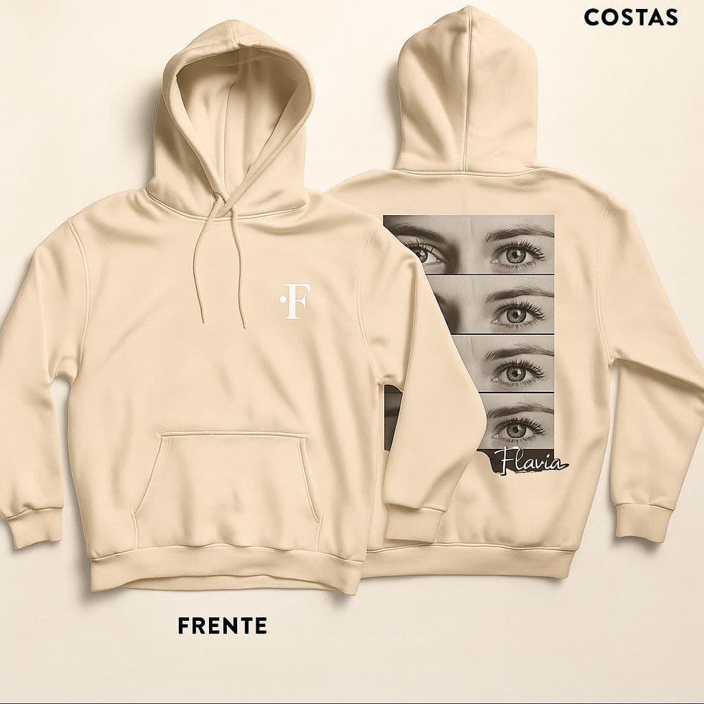 Moletom Canguru  Personalizado Logo Sua Arte Criativa