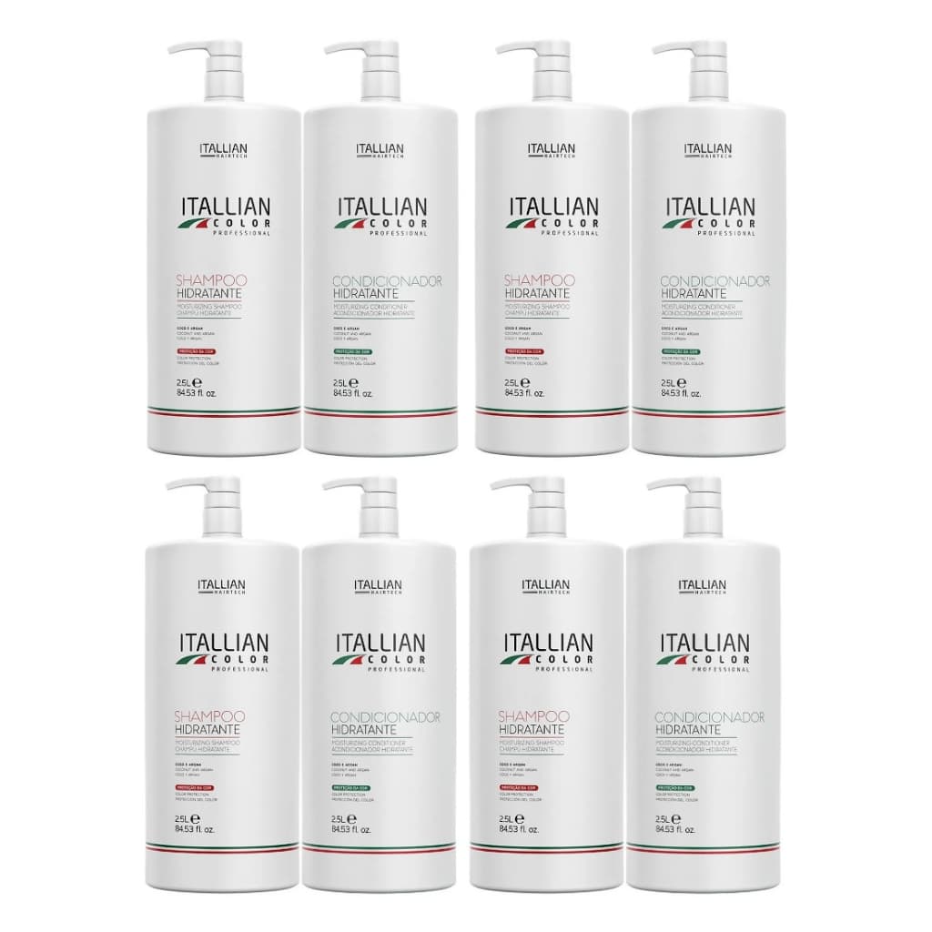 Kit Shampoo e Condicionador Itallian Color Profissional 2,5L -  Hidratante Capilar