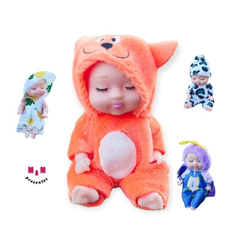 Bonecas Baby recém nascido fofolete emborrachada e articulada