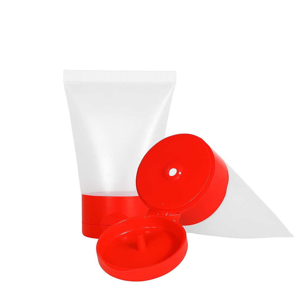 60 Bisnagas 30 ml c/ tampa Flip-top - P/ shampoo hidratante cosmeticos potinho frascos lembrancinhas