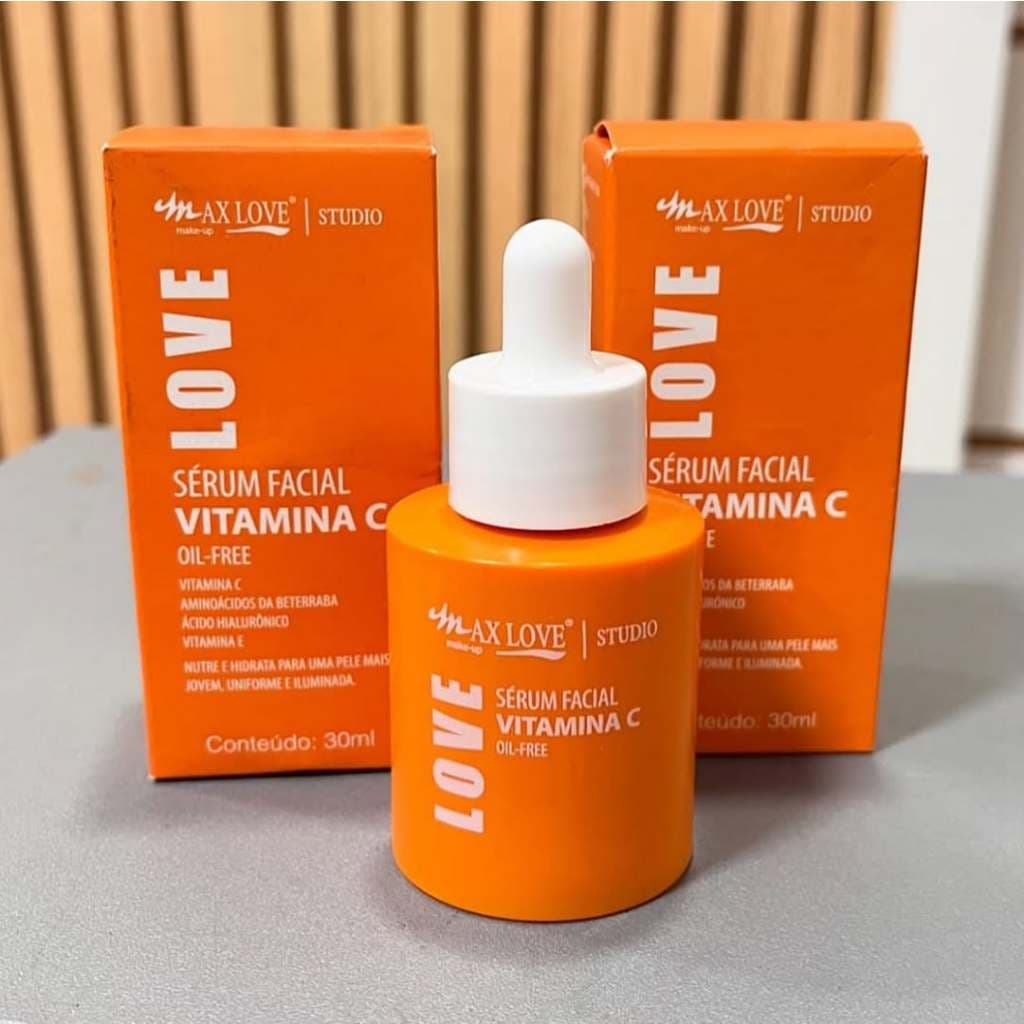 Vitamina C Sérum Facial Antienvelhecimento Uniformiza Ilumina E Hidrata