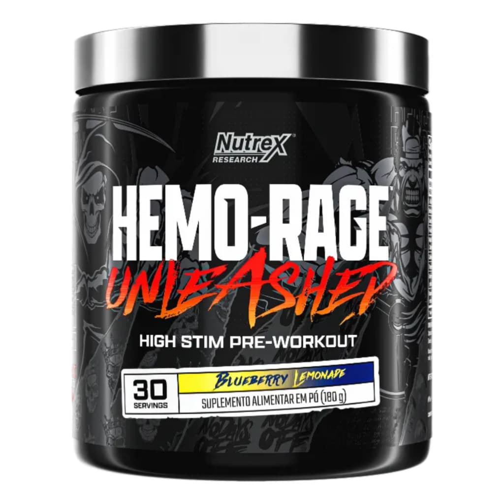 Pré Treino HemoRage Ultra Pote 180g  Nutrex