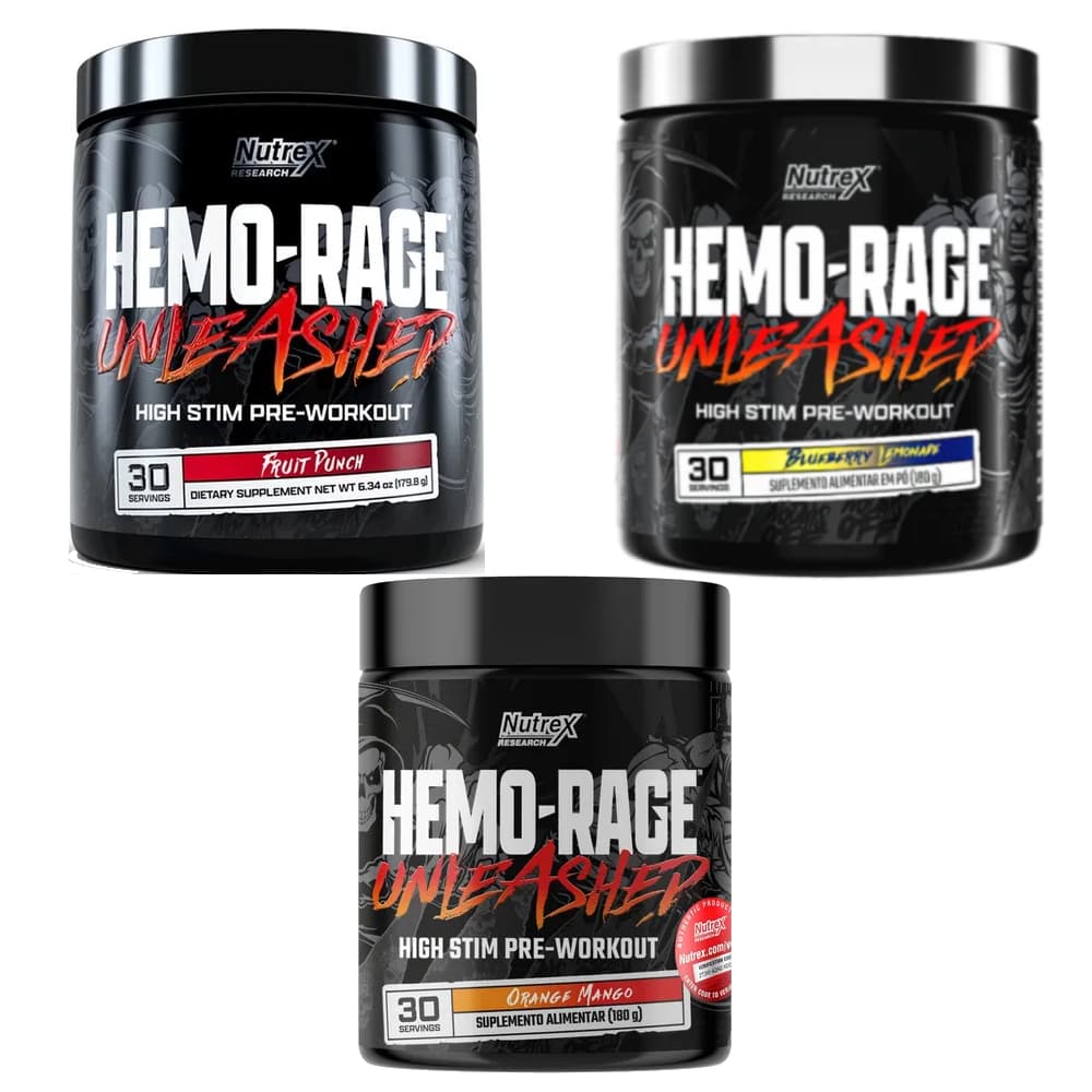 Pré Treino Hemo-rage 180g - Nutrex
