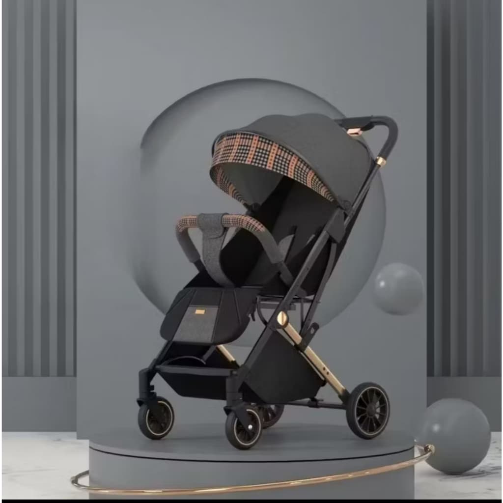 Carrinho de bebê leve, dobrável, confortável e portátil com ampla variedade de cores entrega rápida!