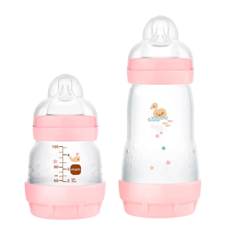 Kit: 1 Mamadeira Easy Start 260+ Mamadeira Easy Start 130ML AntiCólica