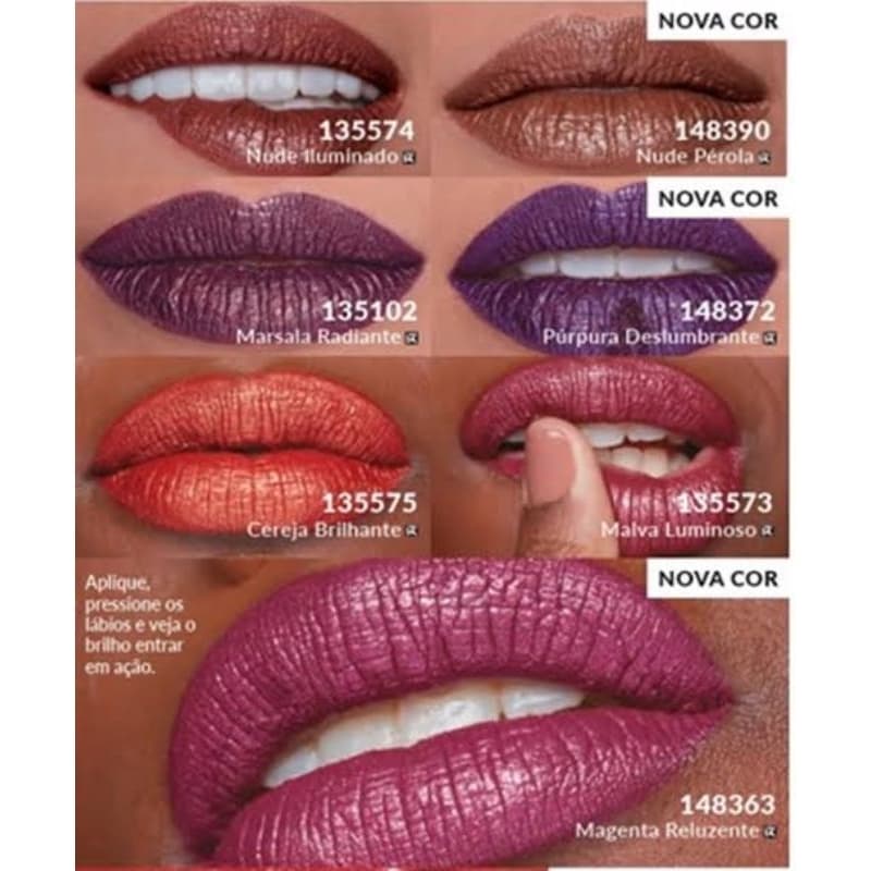 Batom Líquido Matte Glitter Effect Avon Power Stay 16hrs de Duração PROMOÇÃO