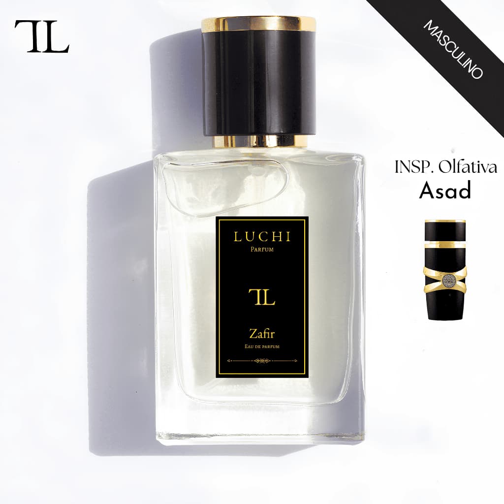 Perfume Masculino Zafir Árabe Luchi Parfum (Aroma importado) - Alta fixação