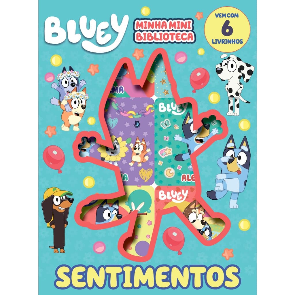 Bluey Minha Mini Biblioteca - Sentimentos