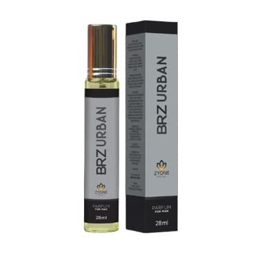 Perfume Brz Urban Masculino Zyone Alta Fixação 25% de Essência Importada 28ml Parfum (Antigo 121 Vip Men)