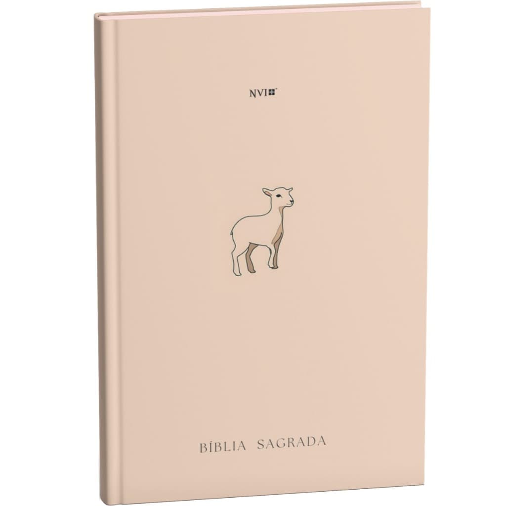 Bíblia Sagrada Slim | NVI | Capa Dura | Cordeiro de Deus