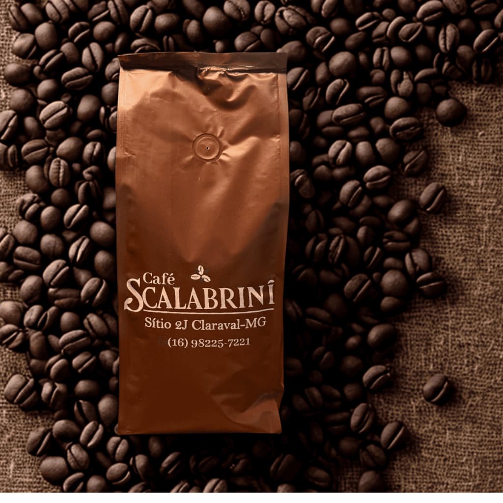 Café em Grão Torra Media/Escura 100 % Arábica 500g