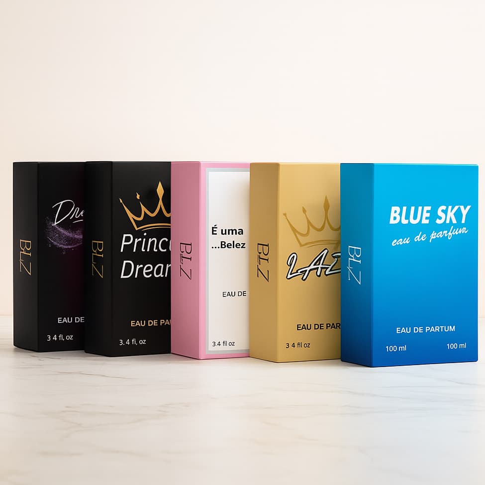Perfume Feminino Ref Importada 100ml Eau de Parfum - Kit com 05