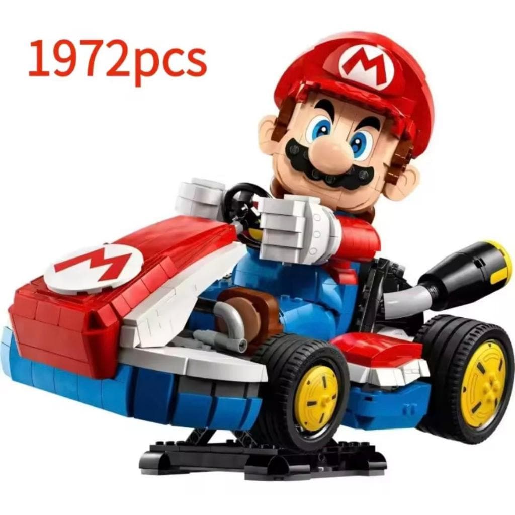 Blocos de Montar Lego Mario Kart 1972Peças Com Manual de Montagem  **SEM CAIXA(BOX)**