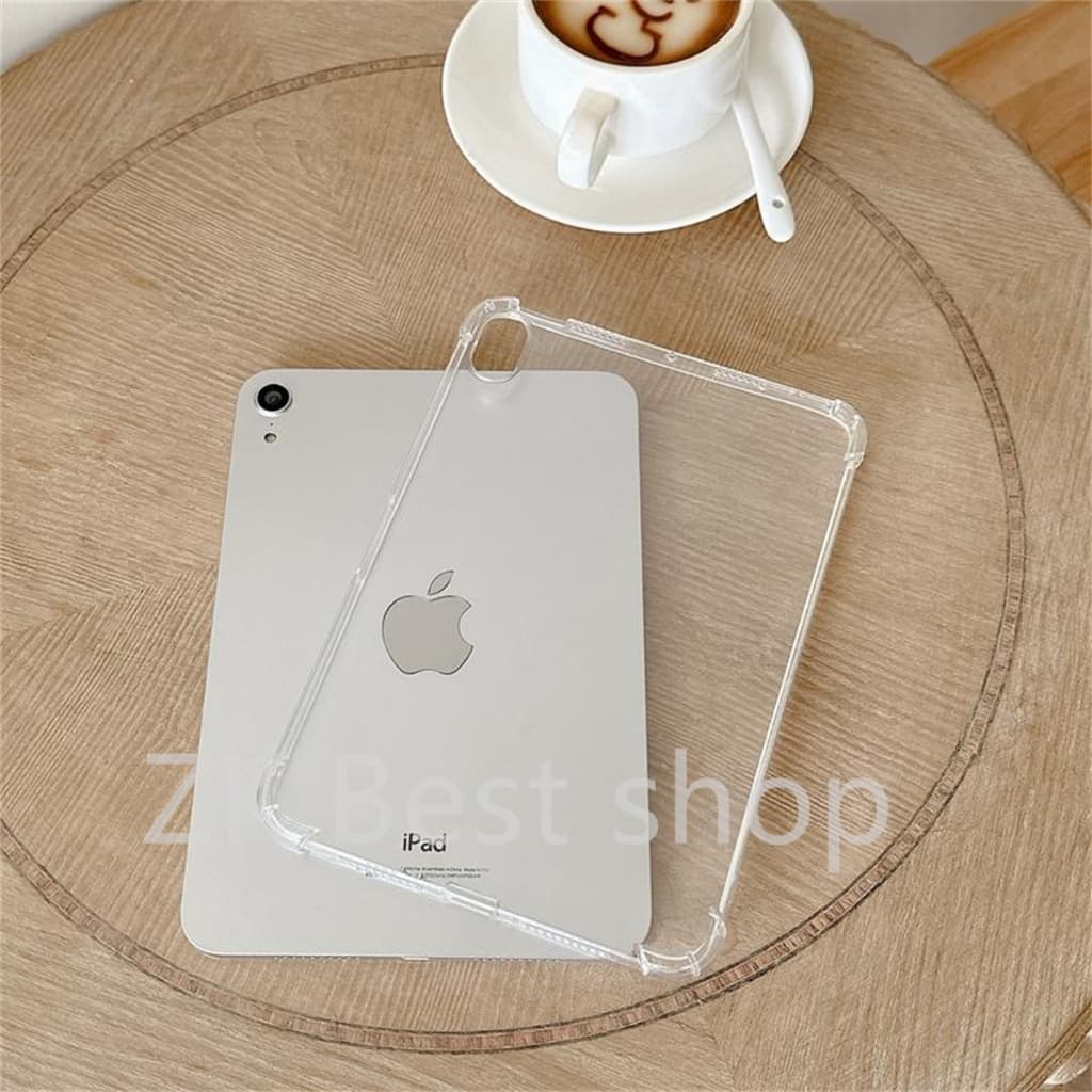 Capa case tablet transparente TPU para Ipad 5 6 7 8 9 10 11 AIR Pro Mini 1 2 3 4 5 6 7 11 13 M2 3 4 A16 12.9
