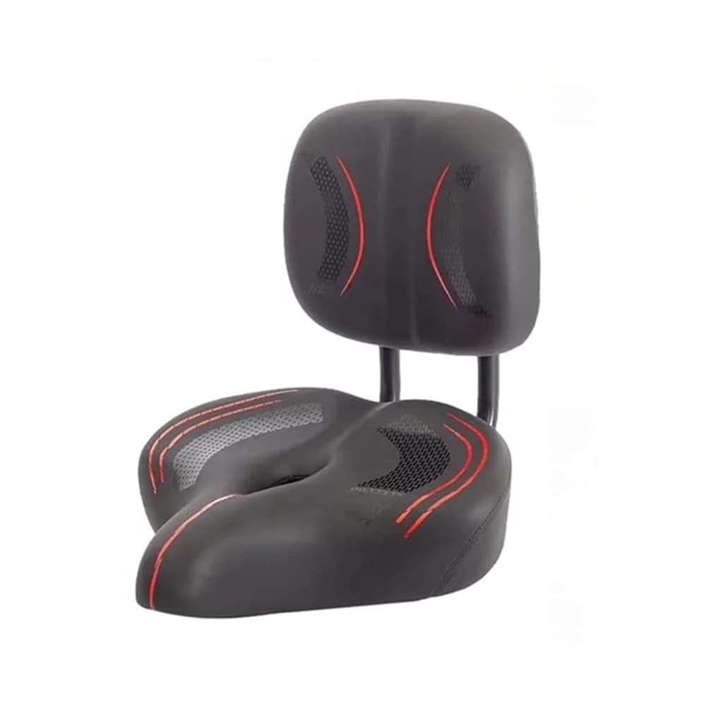 Banco Com Encosto para Bicicleta Assento Macio para Bike Spinning Ergométrica MTB Elétrica Triciclo.