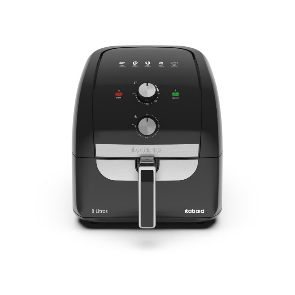 Fritadeira Sem Óleo Air Fryer 8 Litros Itatiaia 127V – Alta Performance