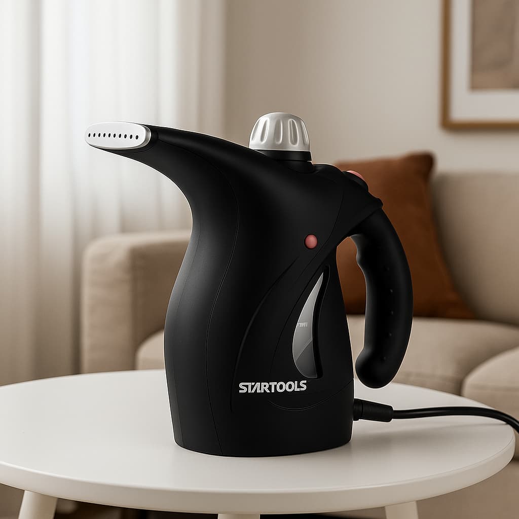 Passadeira a Vapor Startools 800W 127V Portátil | Compacta | Fácil de Usar | Roupas Sem Amassados!