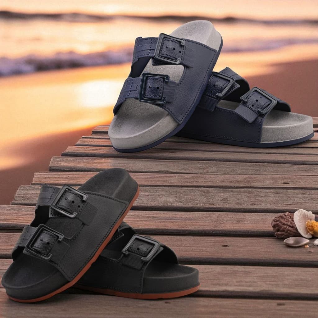 Sandália Masculina Infantil Confortável Calce Fácil Macio E Confortável Minimaluxe
