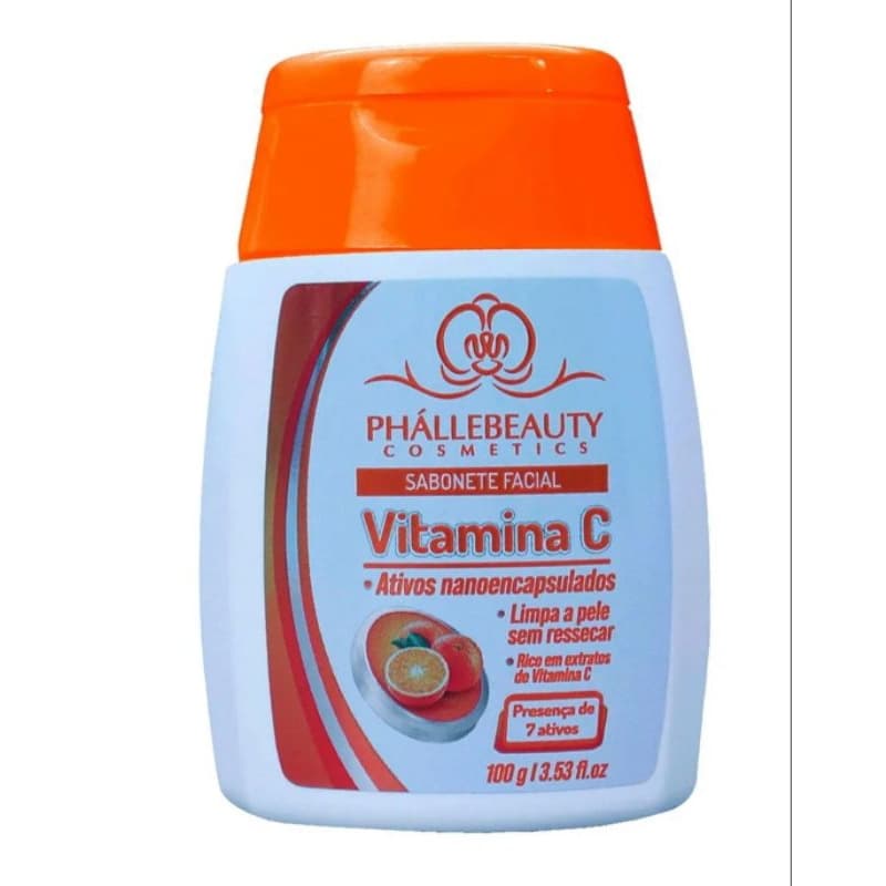 Sabonete Facial Vitamina C 100g PH0738 - Phállebeauty
