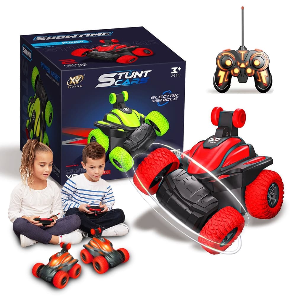 Carrinho De Controle Remoto Rc Stunt 360° Recarregável